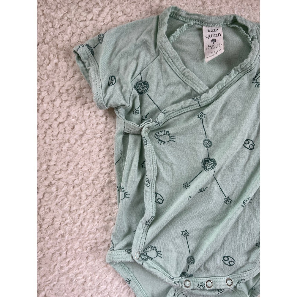 Kate Quinn Astrology Cancer Onesie Bamboo Collection 0-3 Months Unisex - Picture 3 of 4